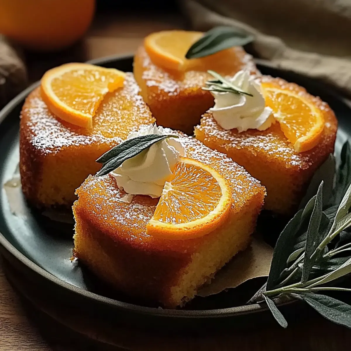 Irresistibly Moist Orange Ginger Honey Cakes You’ll Love
