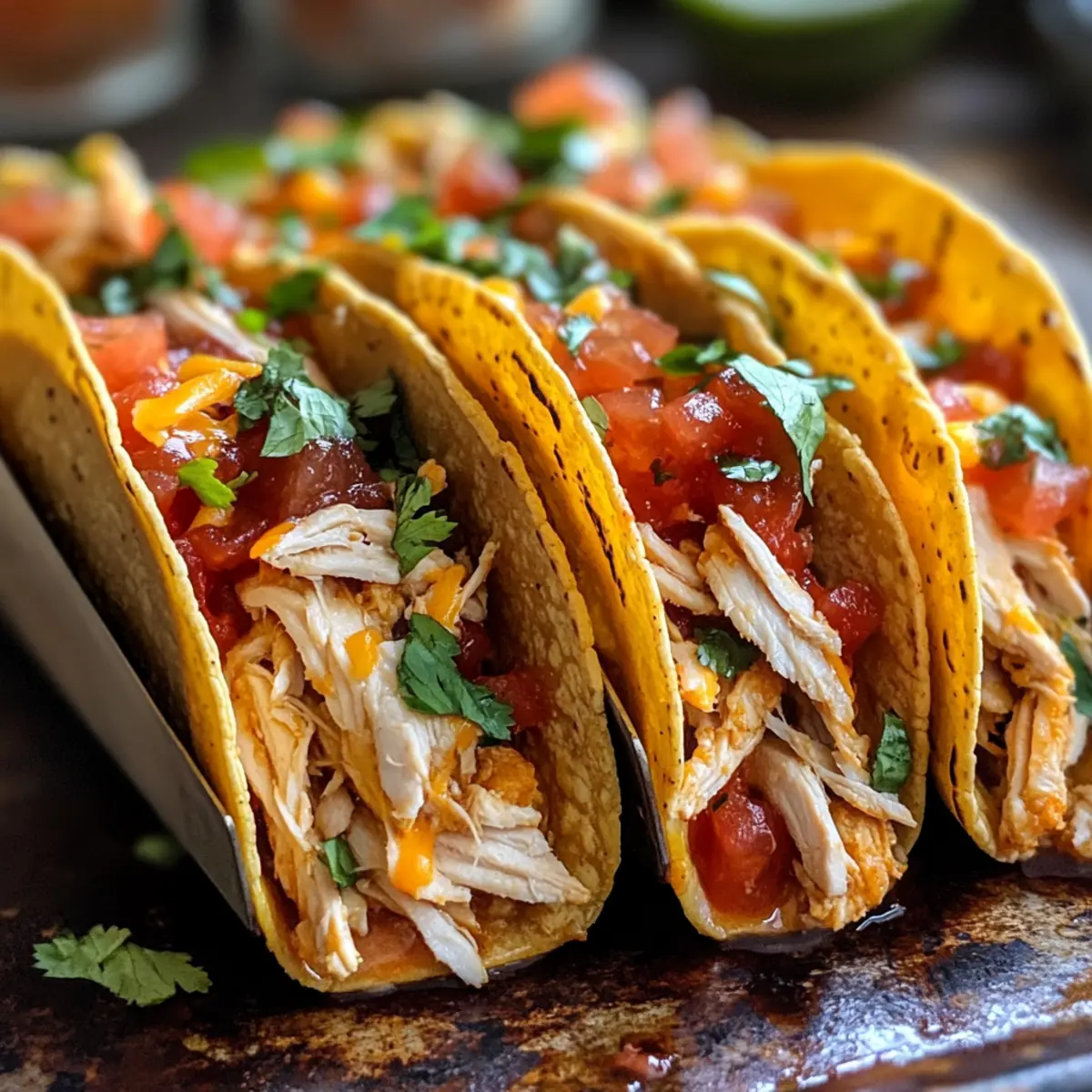 Cheesy Crispy Chicken Tacos in Just 30 Minutes!