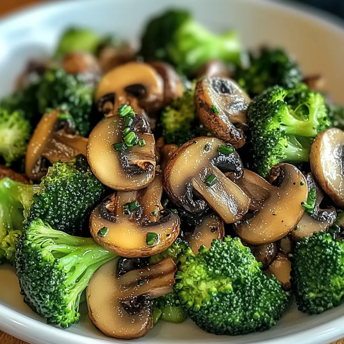 Sautéed Mushrooms with Broccoli: Quick, Healthy & Delicious