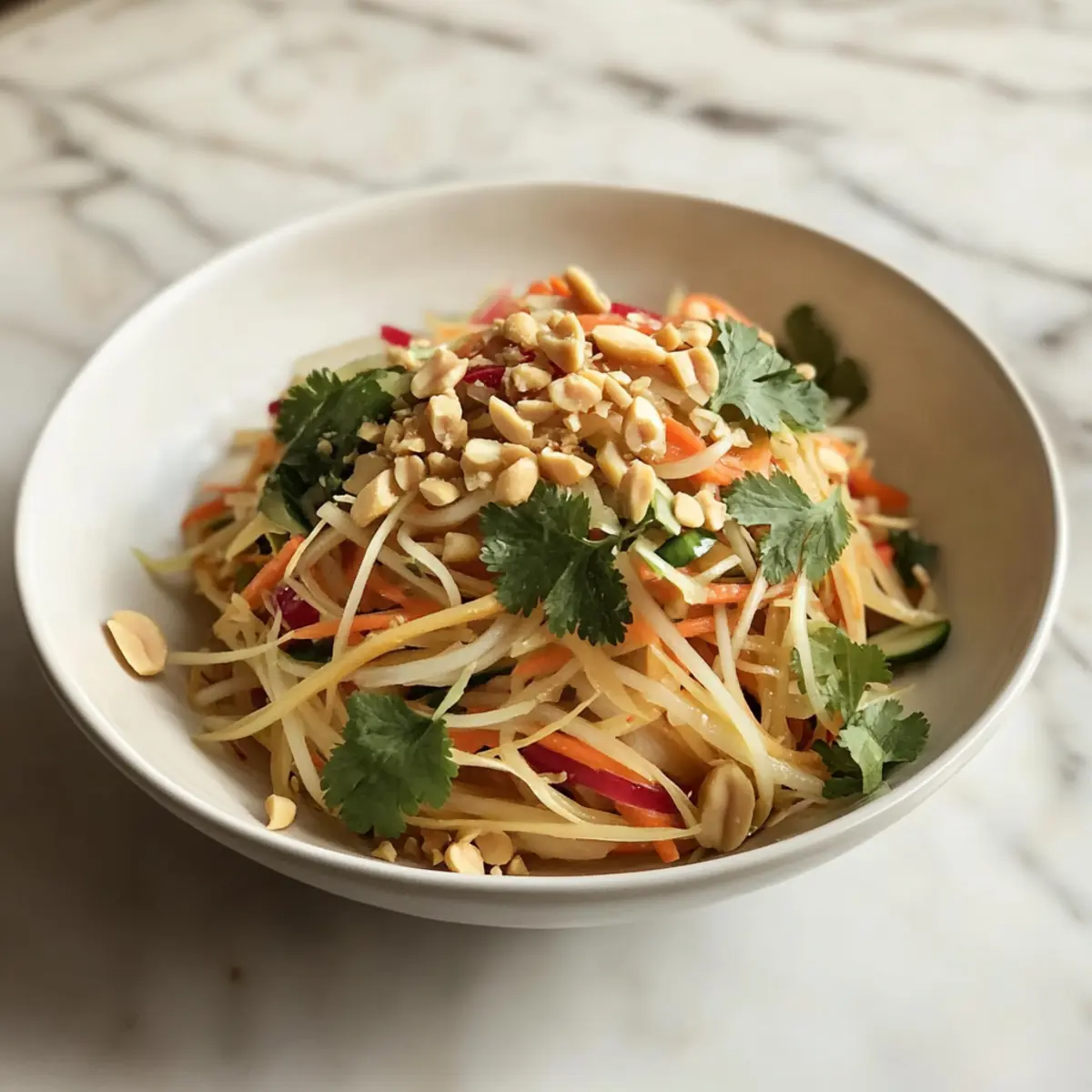 Vibrant Green Papaya Salad: A Crunchy, Flavorful Escape