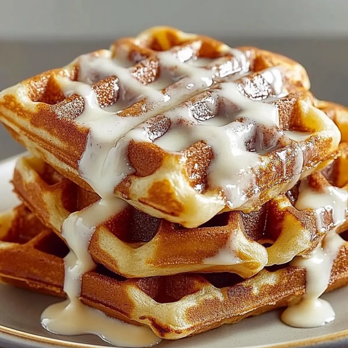 Cinnamon Roll Waffles Cream Cheese: Brunch Bliss Awaits!