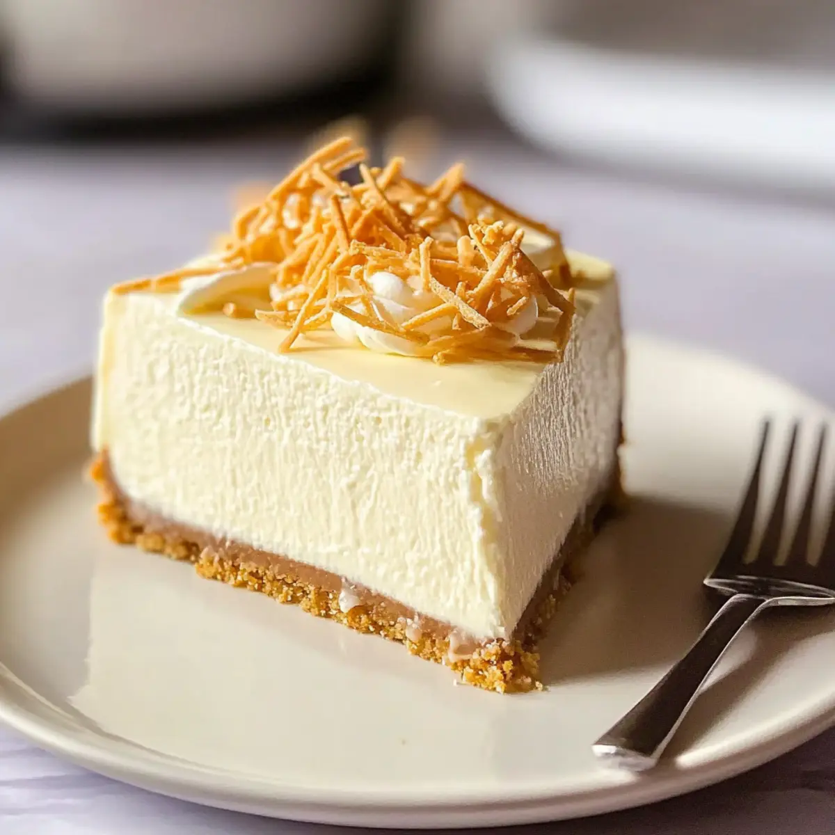 Creamy White Chocolate Cheesecake That Melts in Your Mouth