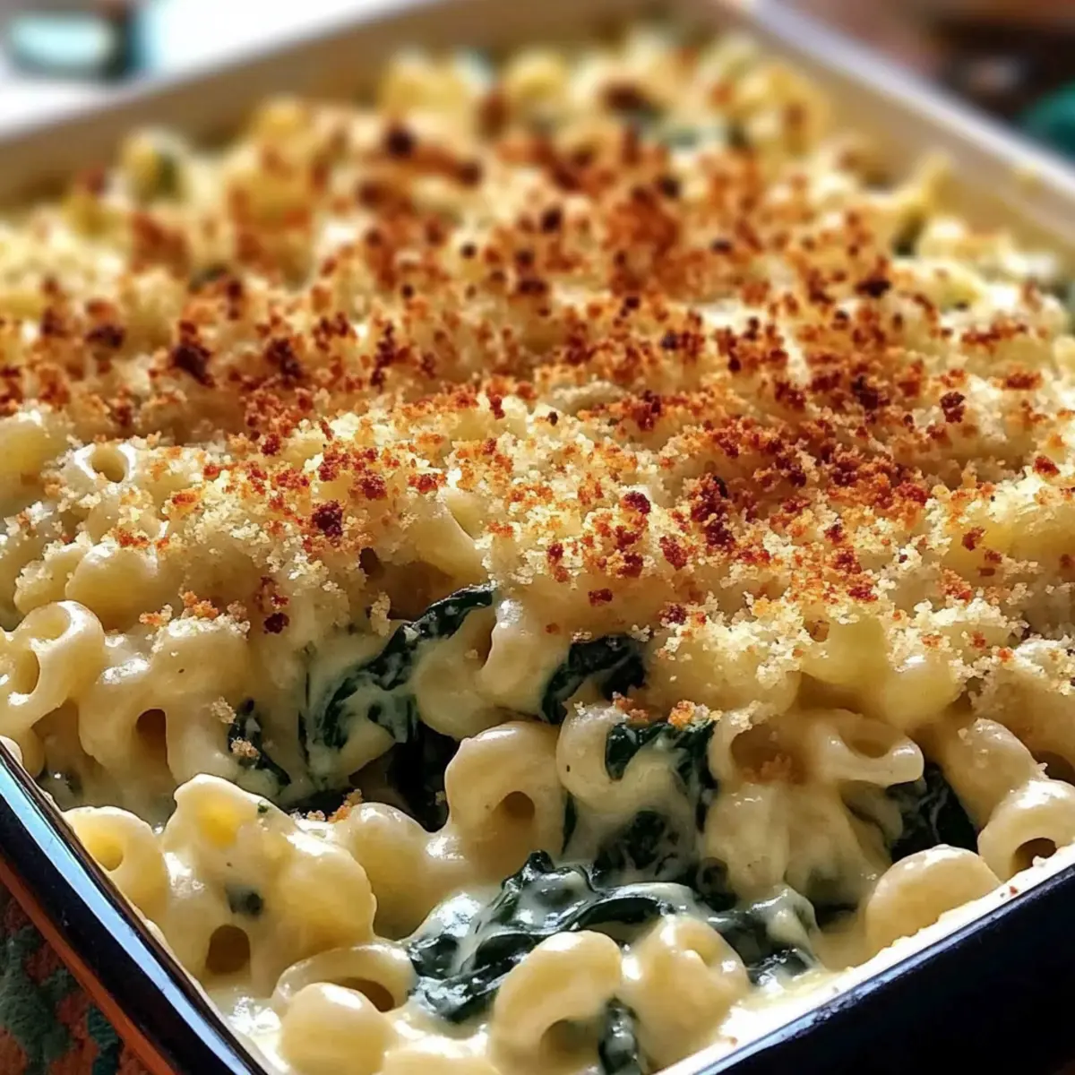 Creamed Spinach Mac & Cheese – Your New Cozy Comfort Food