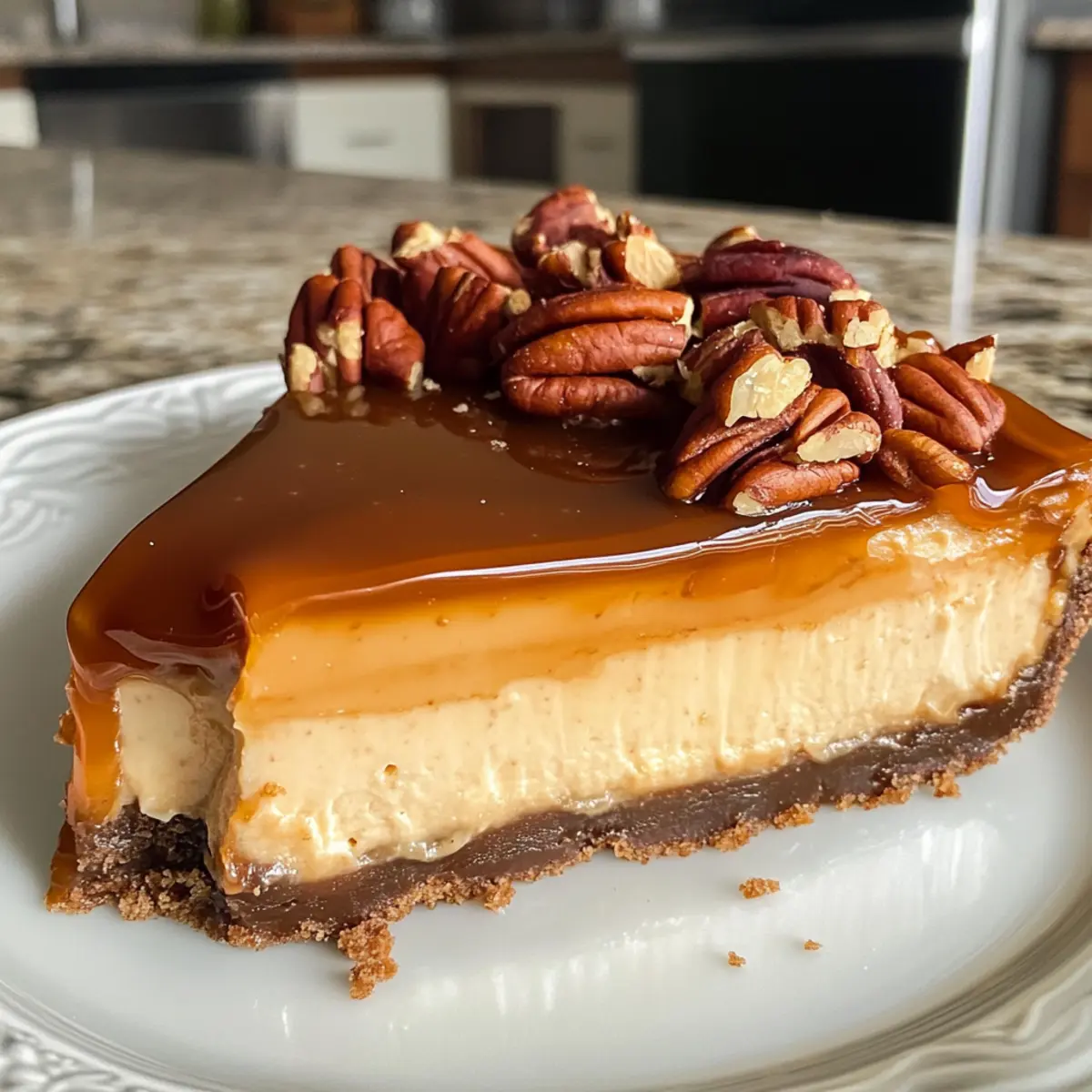 Indulge in Salted Caramel Turtle Cheesecake Bliss