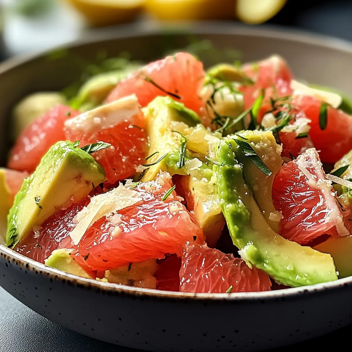 Avocado, Grapefruit and Fennel Salad for Spring Freshness