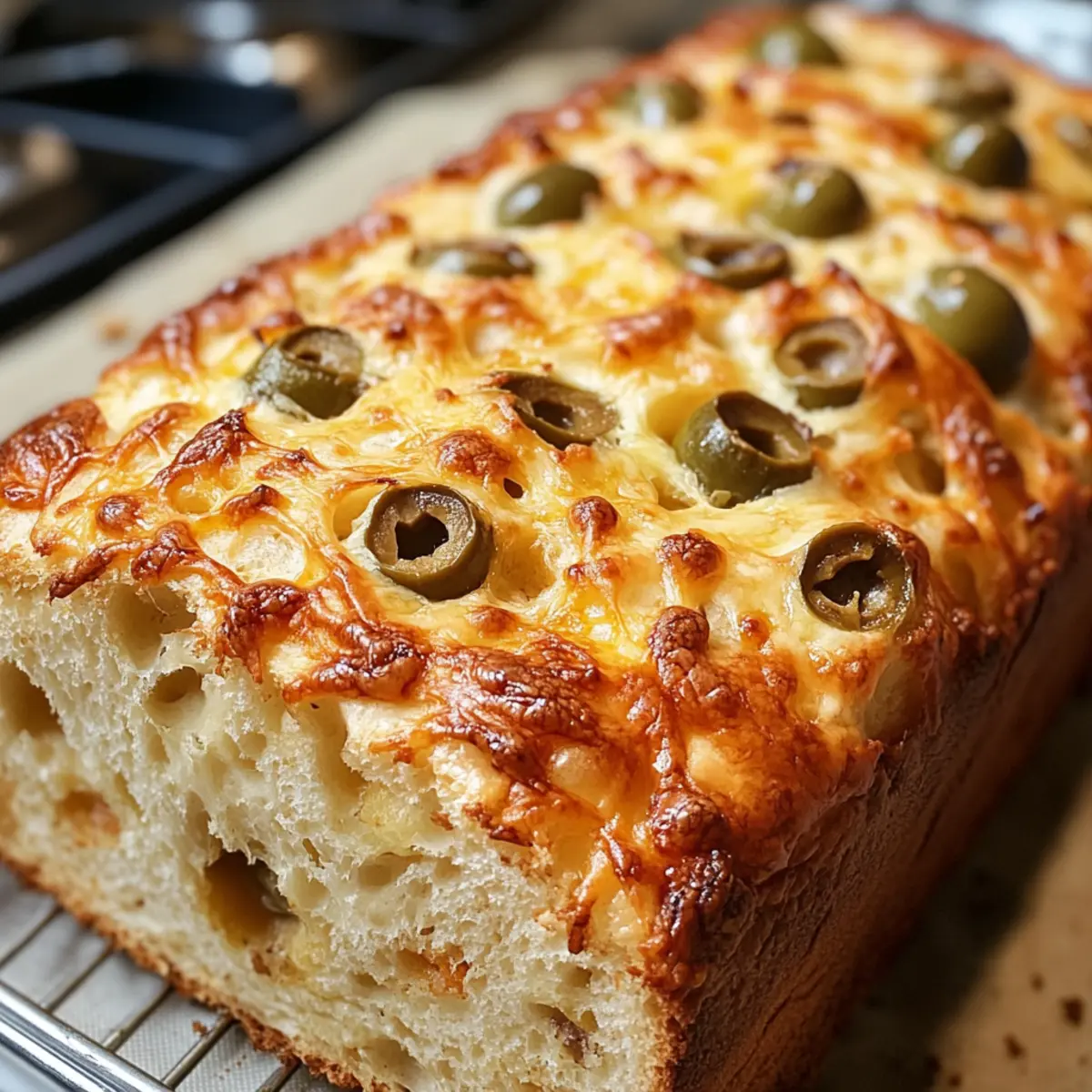 Cheese & Olive Quick Bread: Your New Favorite Savory Snack