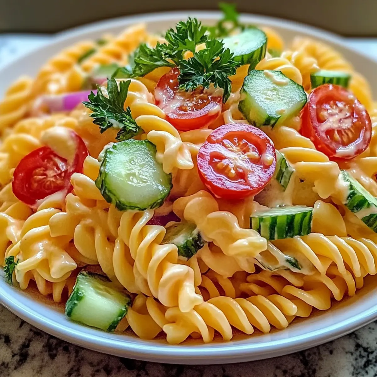 Creamy Hellmann’s Pasta Salad for Effortless Summer Gatherings
