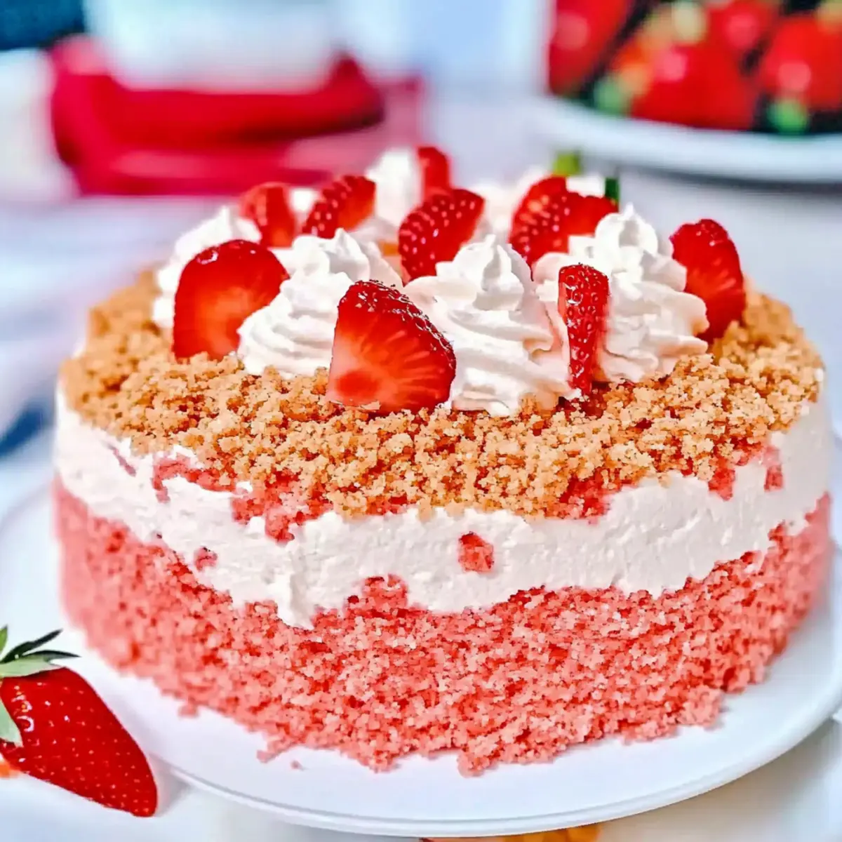 Strawberry Crunch Cheesecake That'll Wow Your Guests