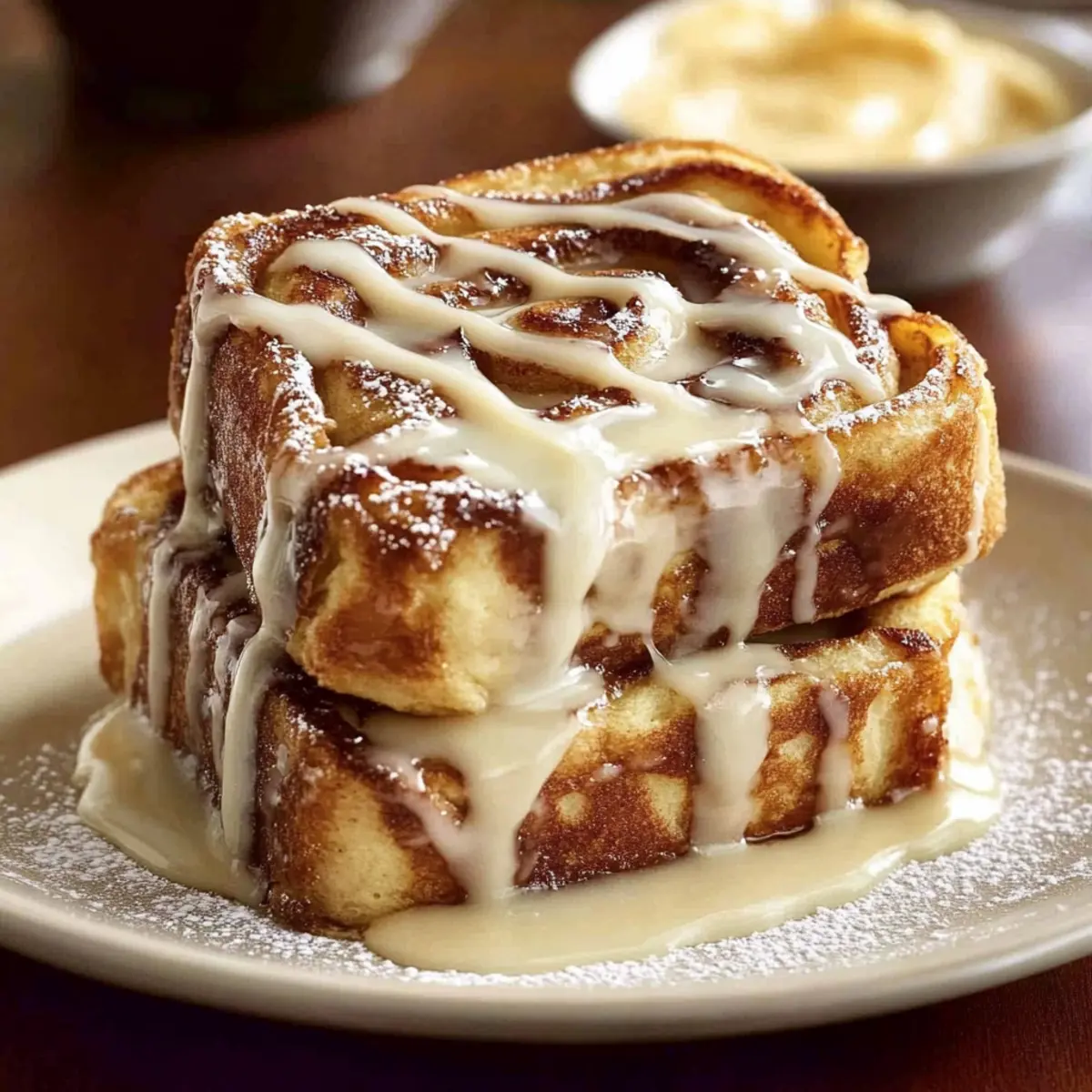 Delicious Cinnamon Roll French Toast You Can’t Resist