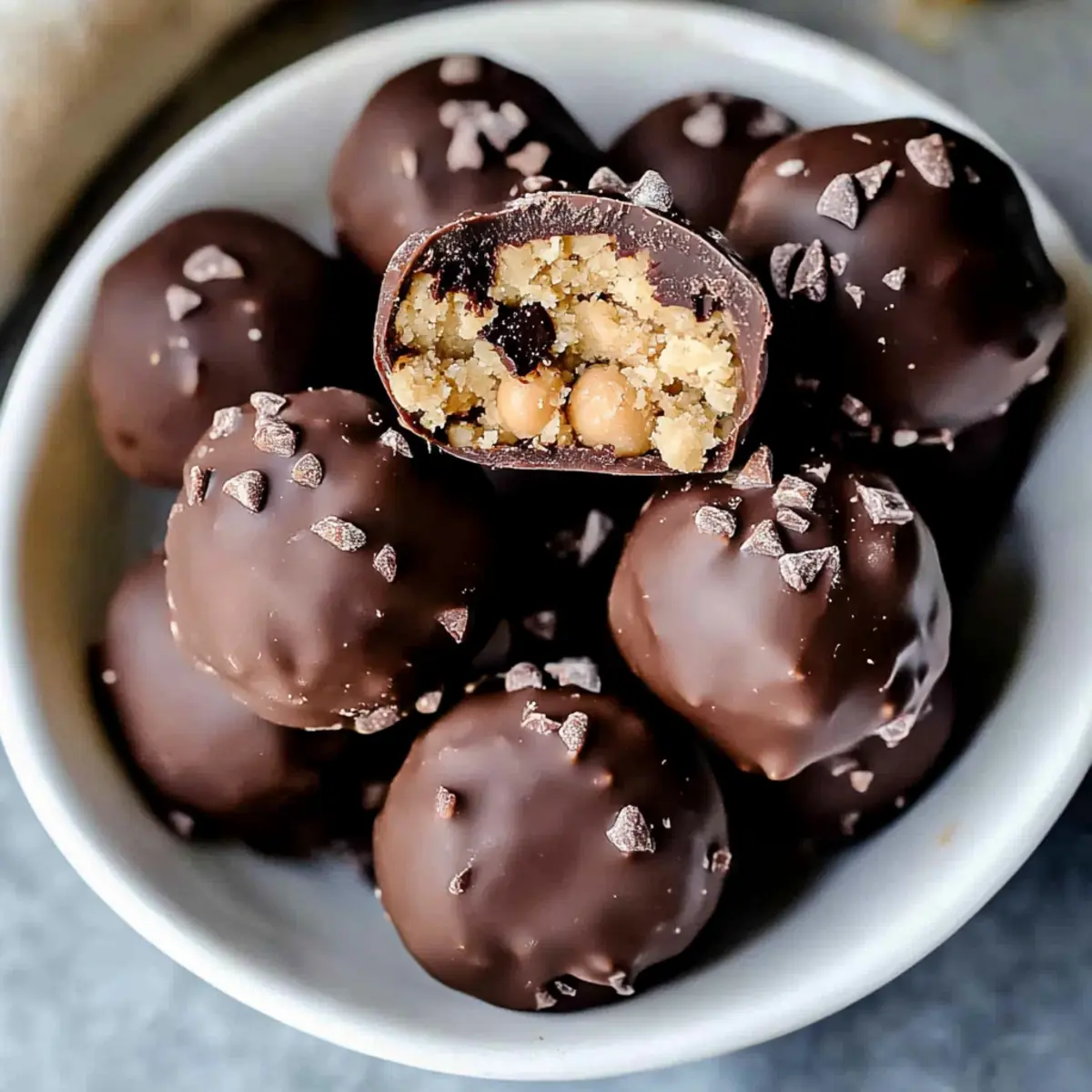 Delicious Chickpea Cookie Dough Bites for Guilt-Free Indulgence