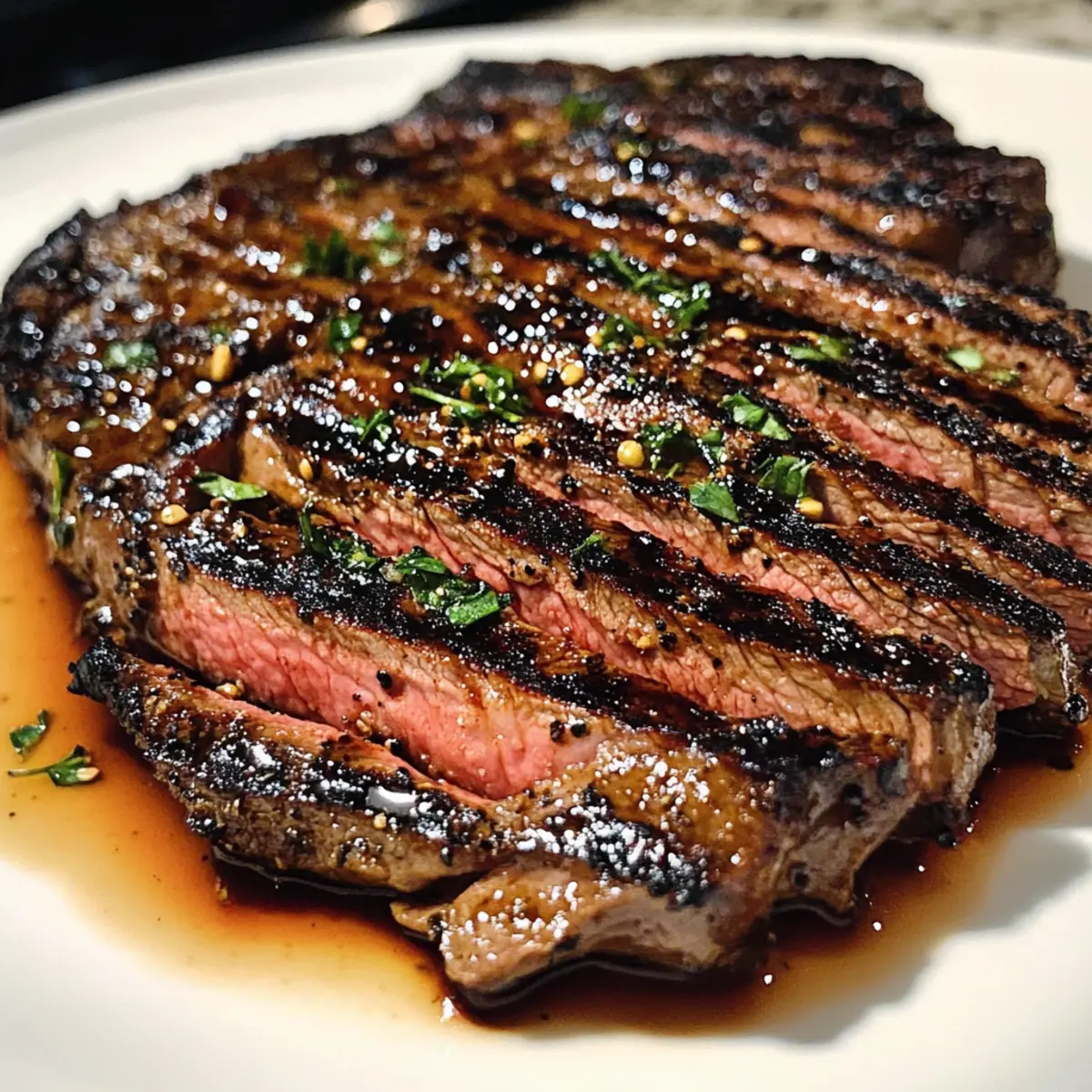 Juicy Flank Steak with Soy Marinade for a Flavor Explosion
