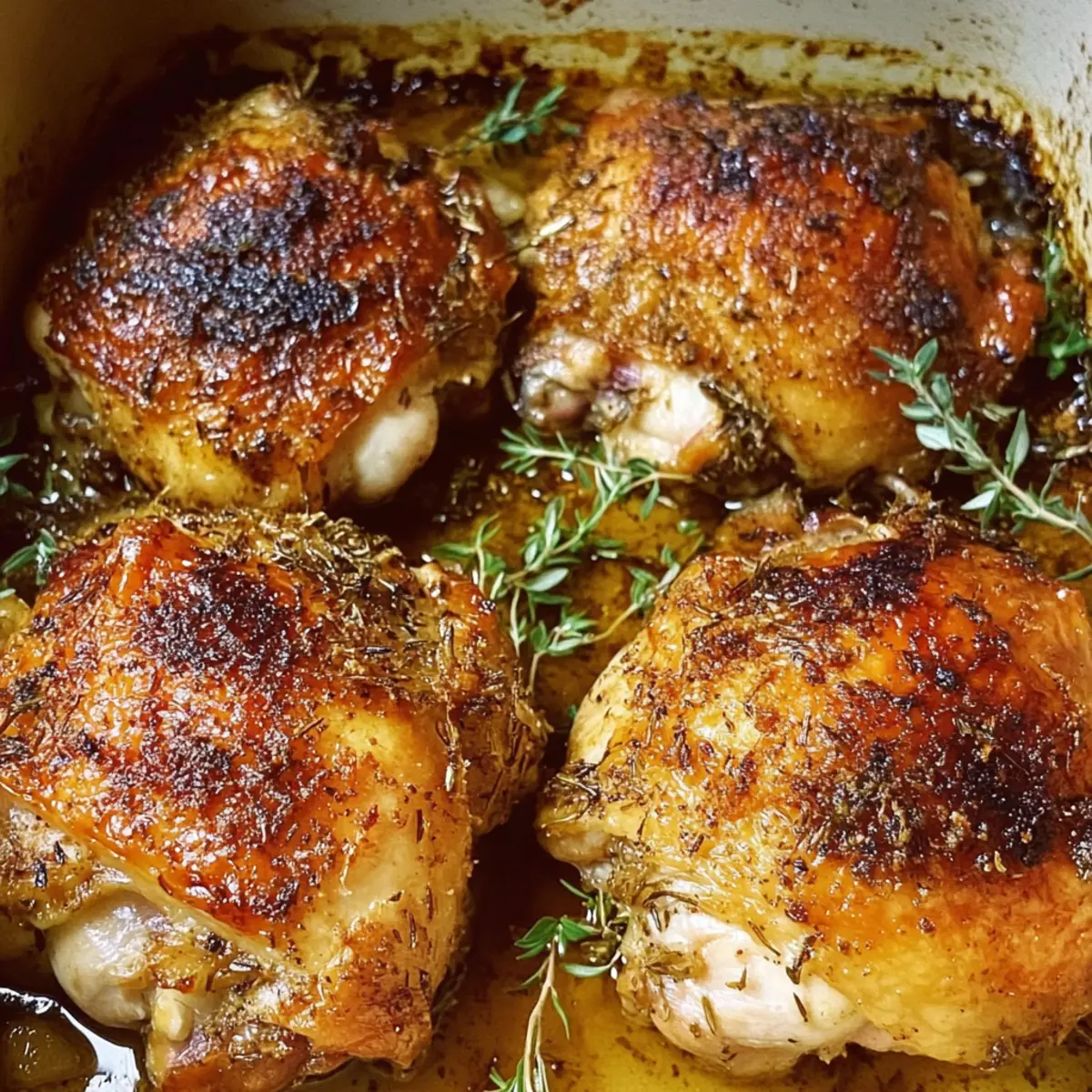 Perfectly Crispy Oven-Baked Chicken Thighs for Family Feasts