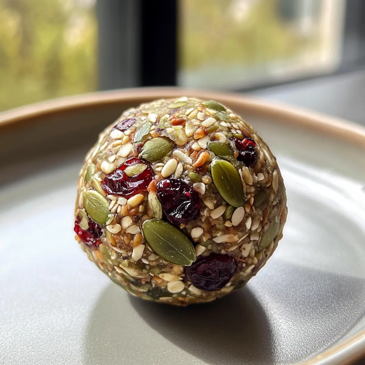 Pumpkin Seed & Cranberry Energy Balls for a Guilt-Free Boost