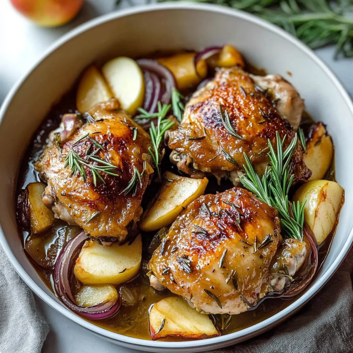 Savory Rosemary Apple Cider Chicken for Cozy Nights
