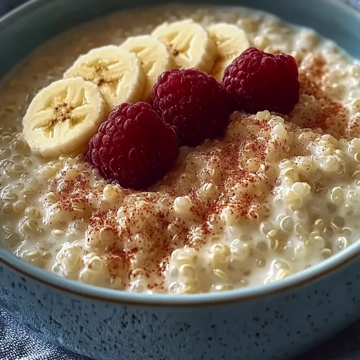 Creamy Vanilla Quinoa Pudding for a Cozy, Guilt-Free Treat