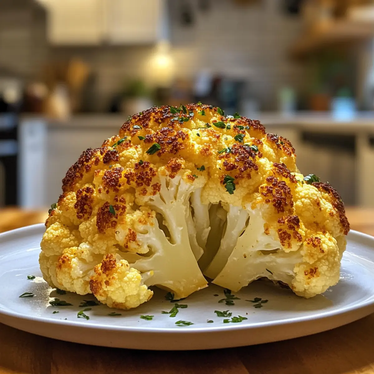 Whole Roasted Cauliflower: Easy Keto Delight for Everyone