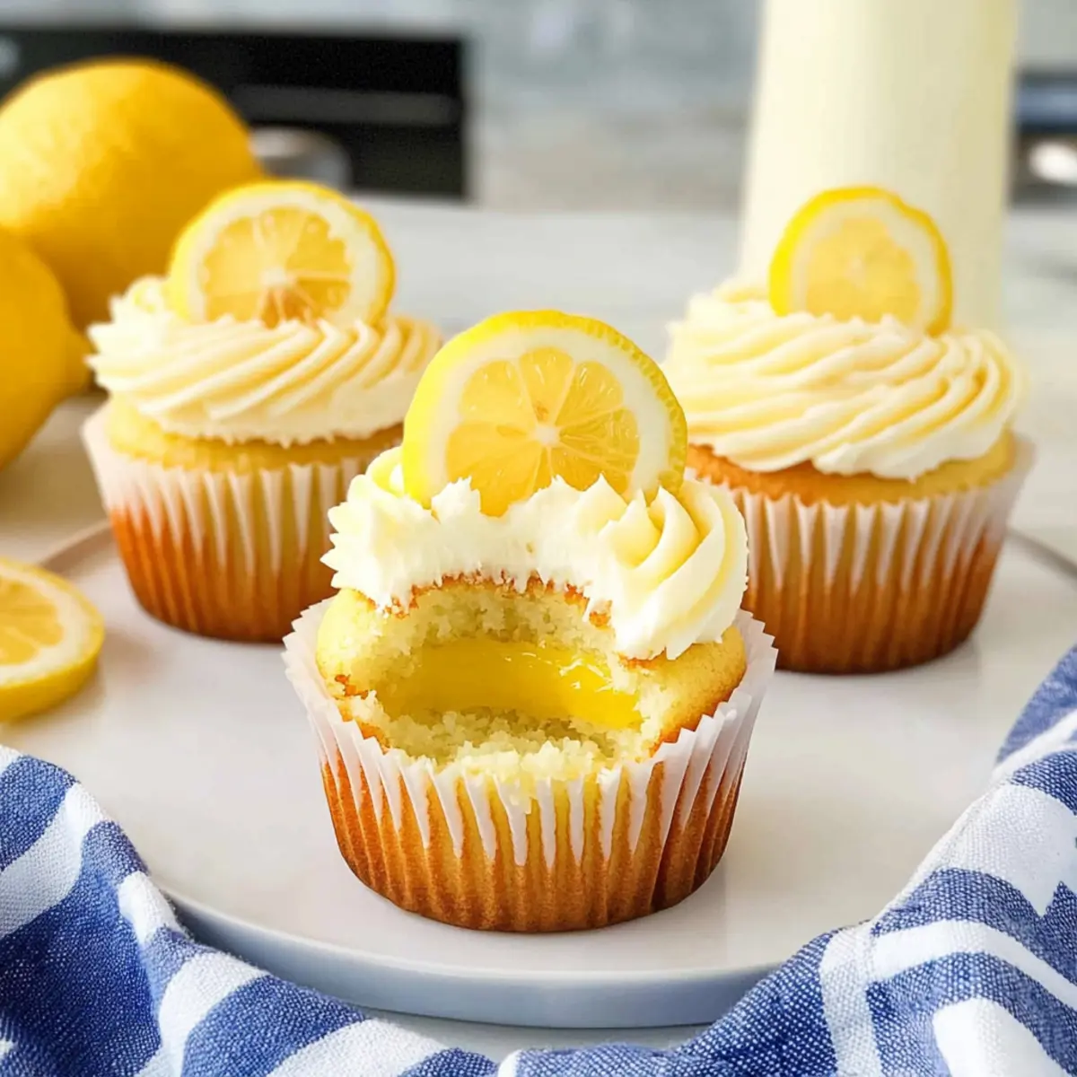 Lemon Stuffed Cupcakes That Make Spring So Much Sweeter
