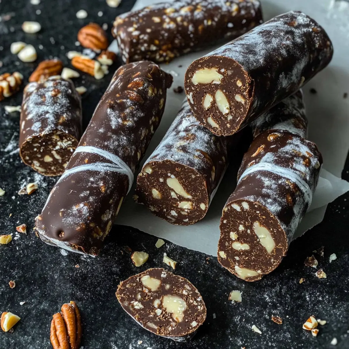 Irresistible Chocolate Salami: Easy No-Bake Delight