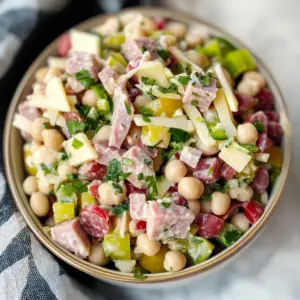Italian Grinder Bean Salad