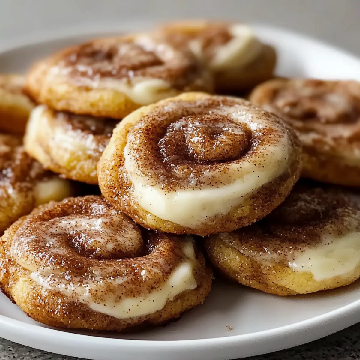 Cinnamon Roll Cheesecake Cookies That Will Melt Your Heart