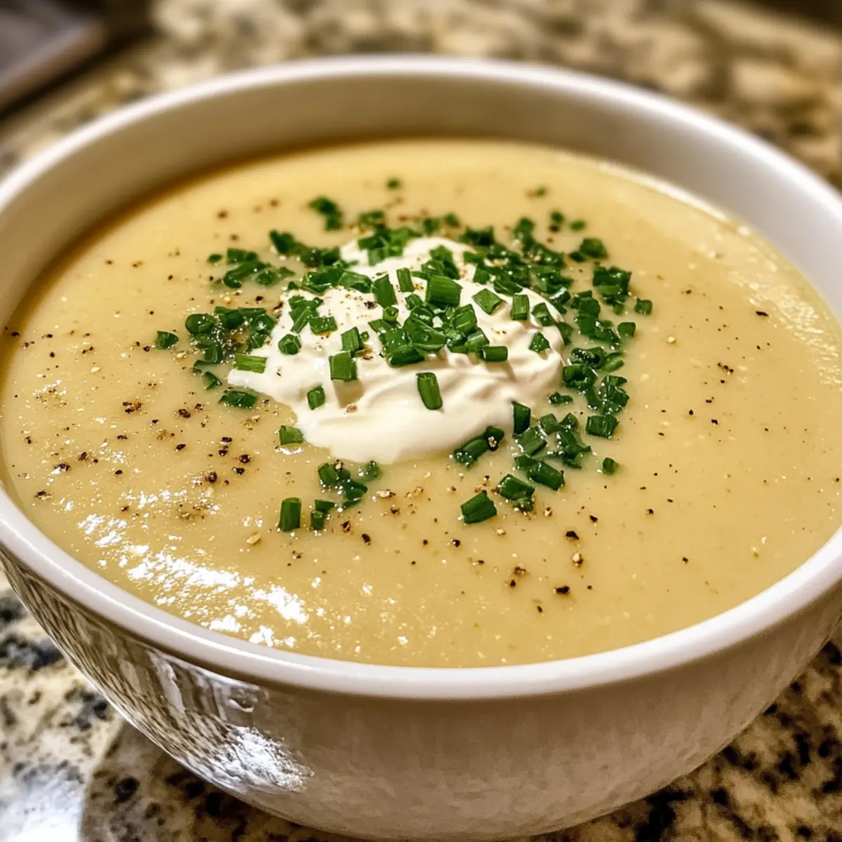 French Cauliflower Soup: Creamy Comfort in Every Spoonful