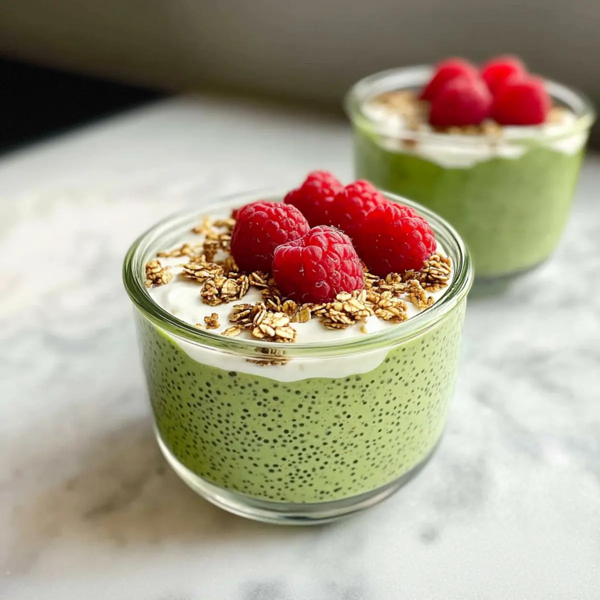 Delicious Matcha Chia Seed Pudding for Energizing Mornings