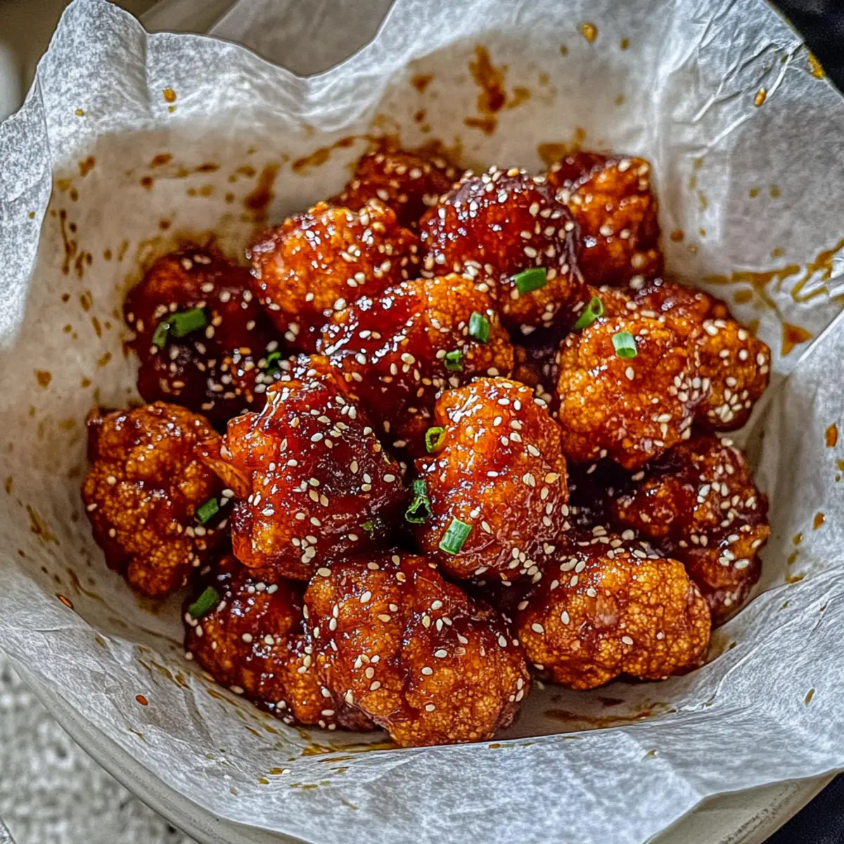 Satisfy Cravings with Spicy Korean Baked Cauliflower