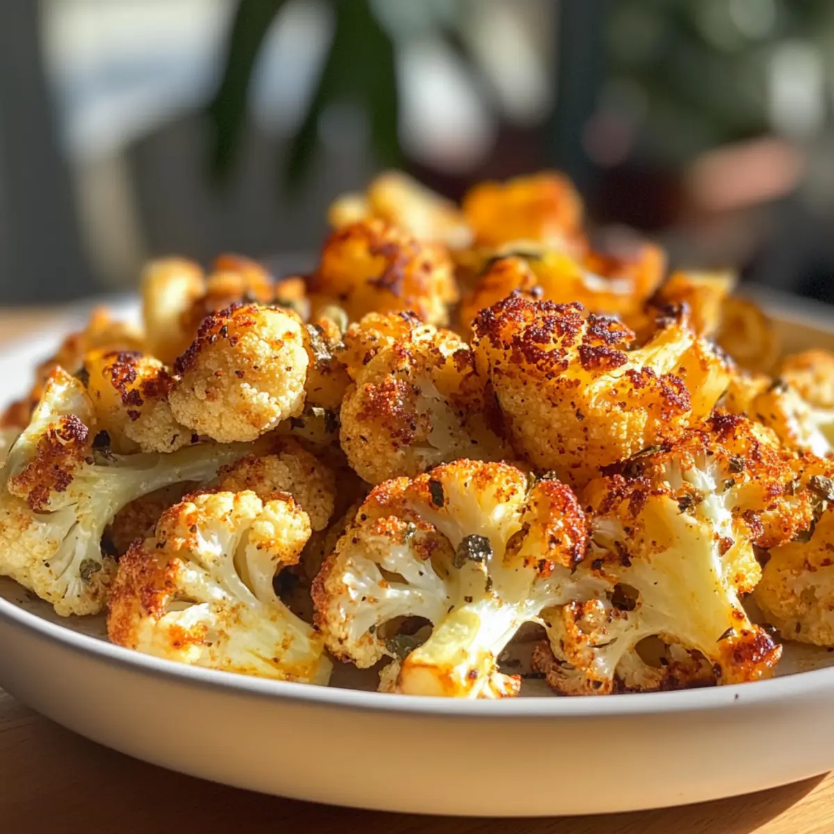 Crispy Roasted Cauliflower: A Healthy Snack Delight