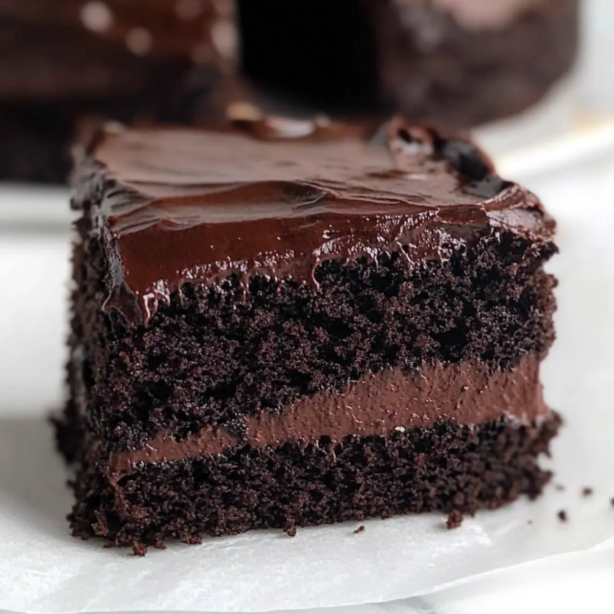 Decadent Moist and Fudgy Chocolate Cake for Every Celebration