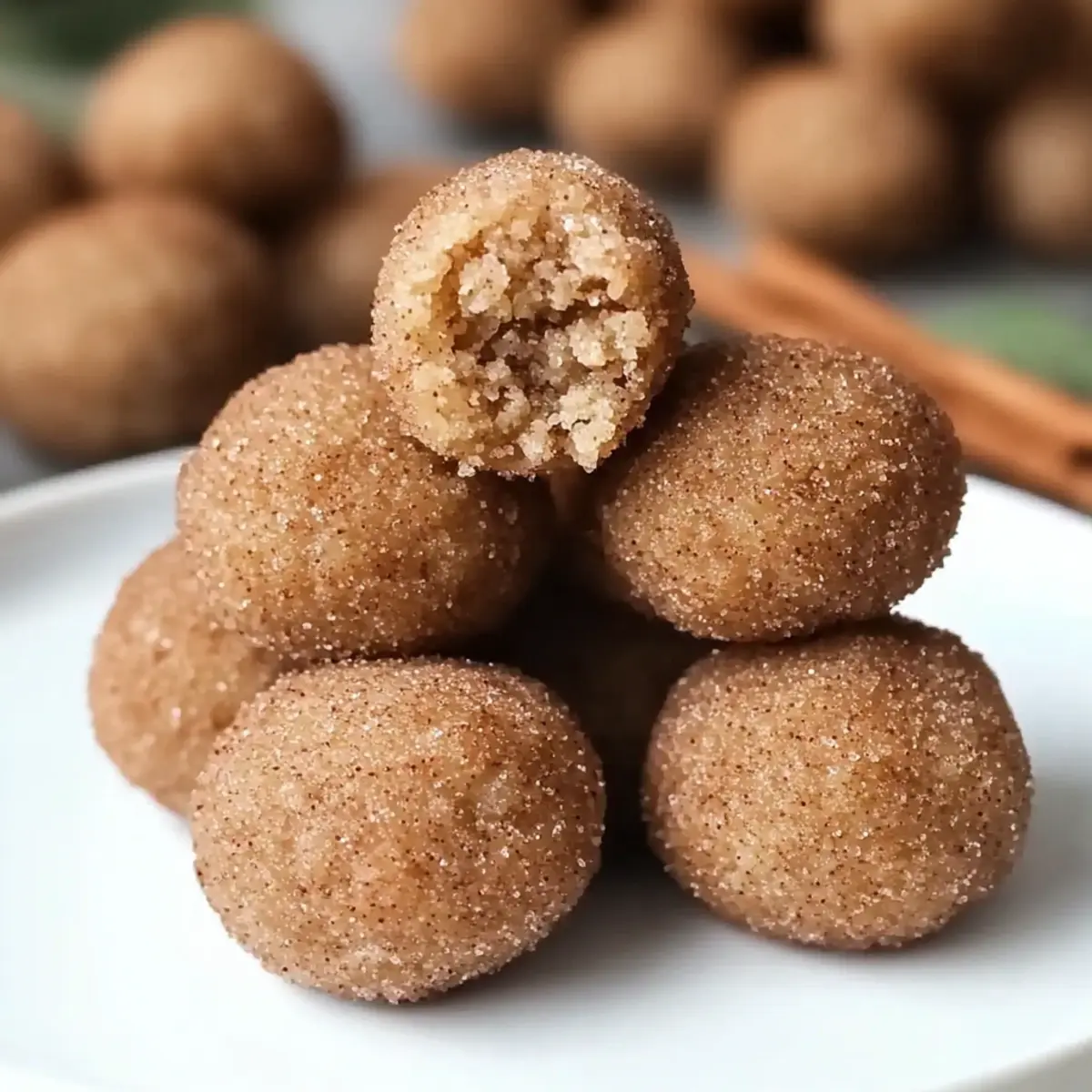 Snickerdoodle Protein Bites: Guilt-Free Sweet Indulgence
