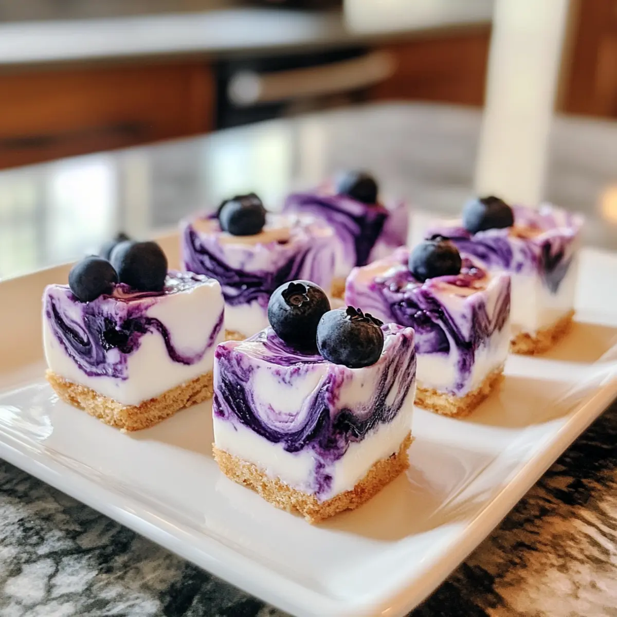 Blueberry Greek Yogurt Bites for a Refreshing Guilt-Free Treat