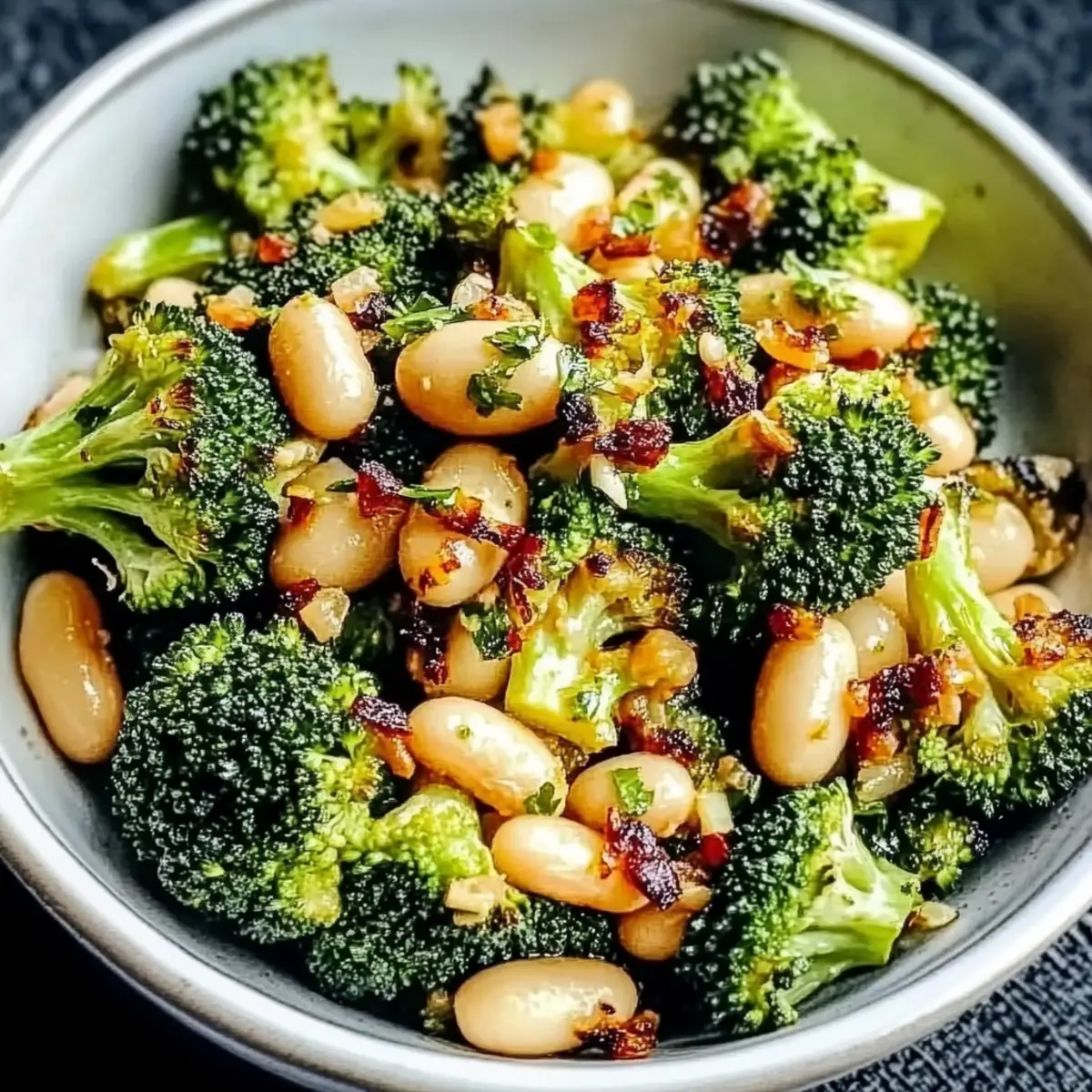 Roasted Broccoli and White Beans for a Quick, Healthy Feast
