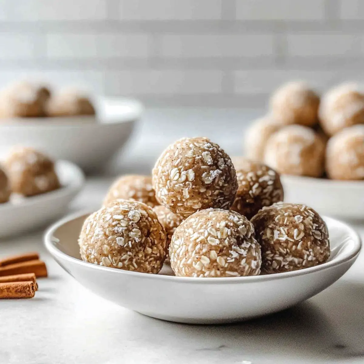 Cinnamon Roll Energy Balls: Healthy, No-Bake Snack Delight