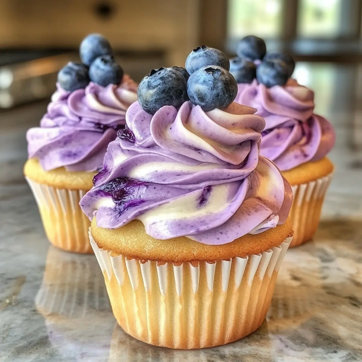 Blueberry Vanilla Cheesecake Cupcakes: Pure Bliss in Every Bite