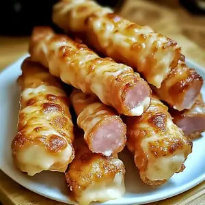Ham and Cheese Sticks