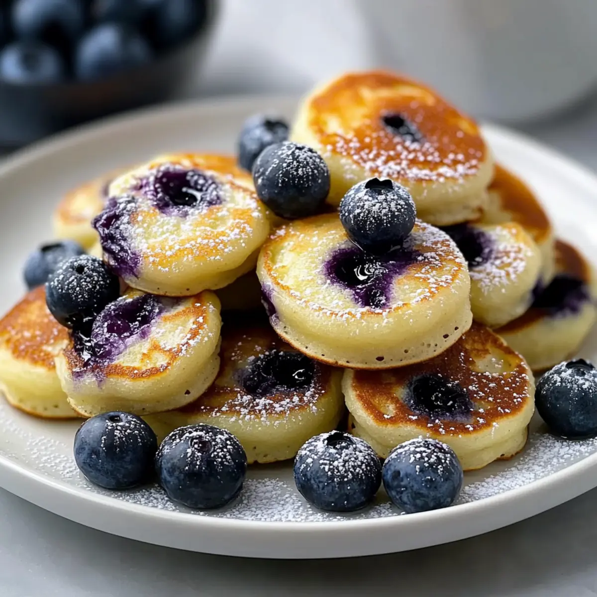 Delicious Blueberry Lemon Pancake Bites for Busy Mornings