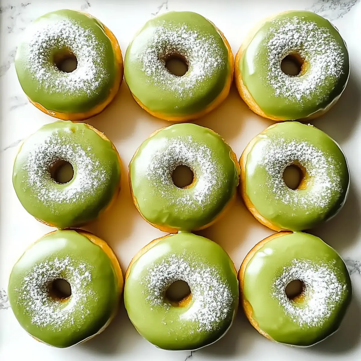 Irresistibly Soft Matcha Baked Doughnuts You’ll Love