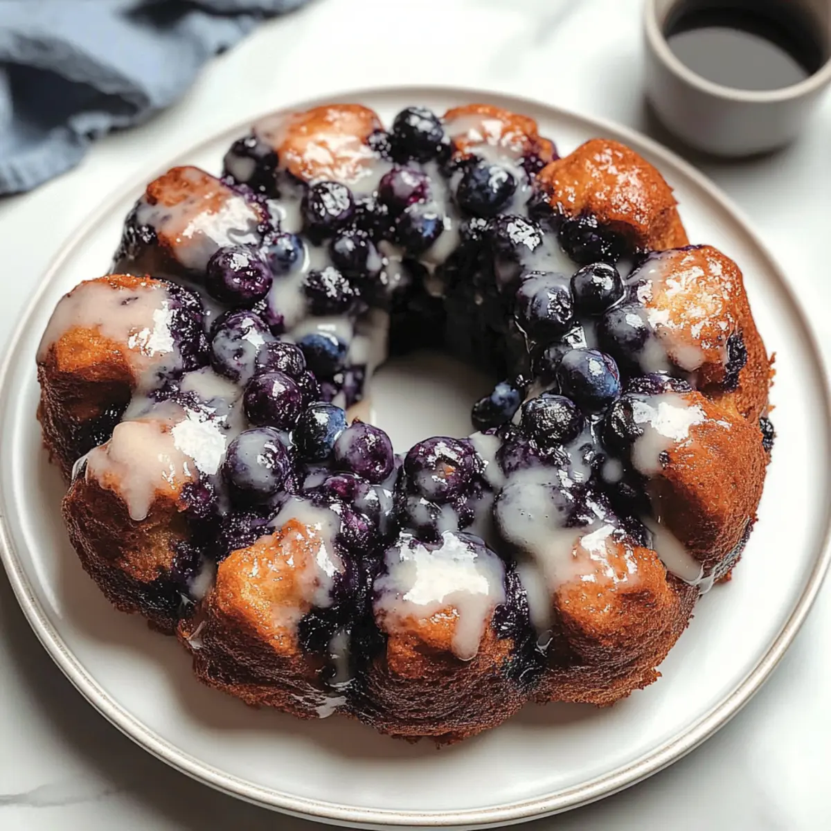 Blueberry Monkey Bread: A Cozy Treat for Sweet Moments