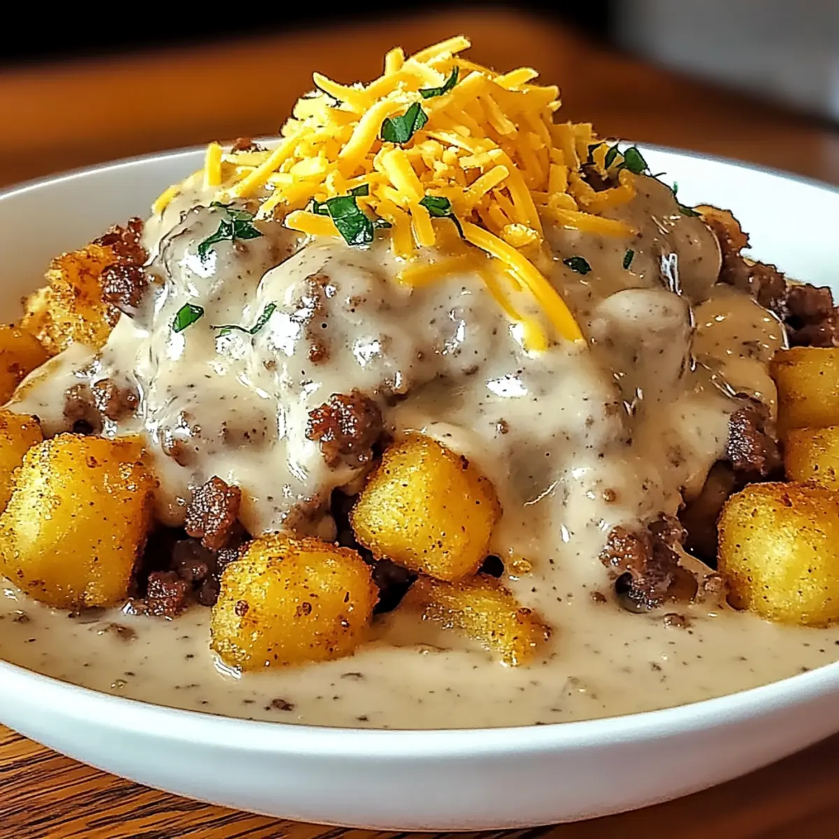 Savory Hearty Tater Tot Breakfast Bowl for Cozy Mornings