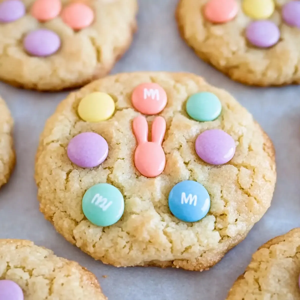 M&M Bunny Cookies That Bring Joy to Your Easter Table