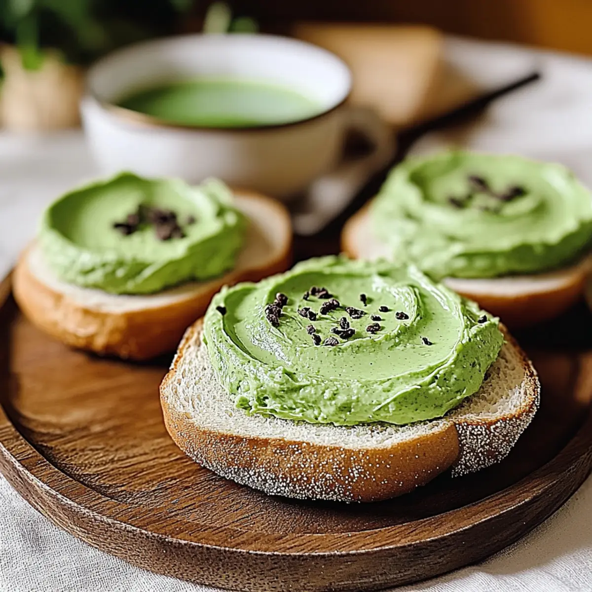Delightfully Creamy Matcha Cream Cheese Spread for Breakfast Bliss
