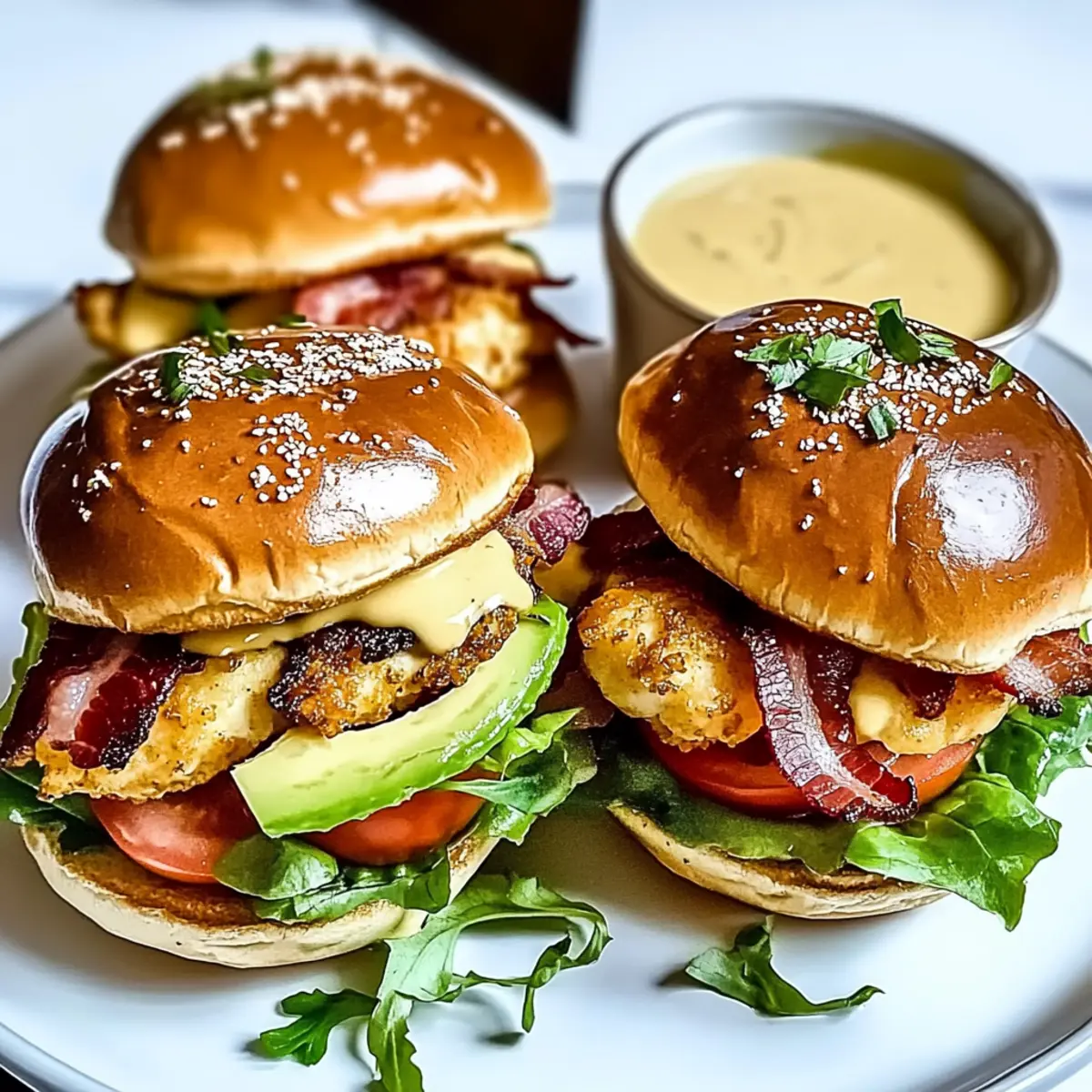 Honey Mustard BLT Chicken Sliders for Effortless Flavor Bliss