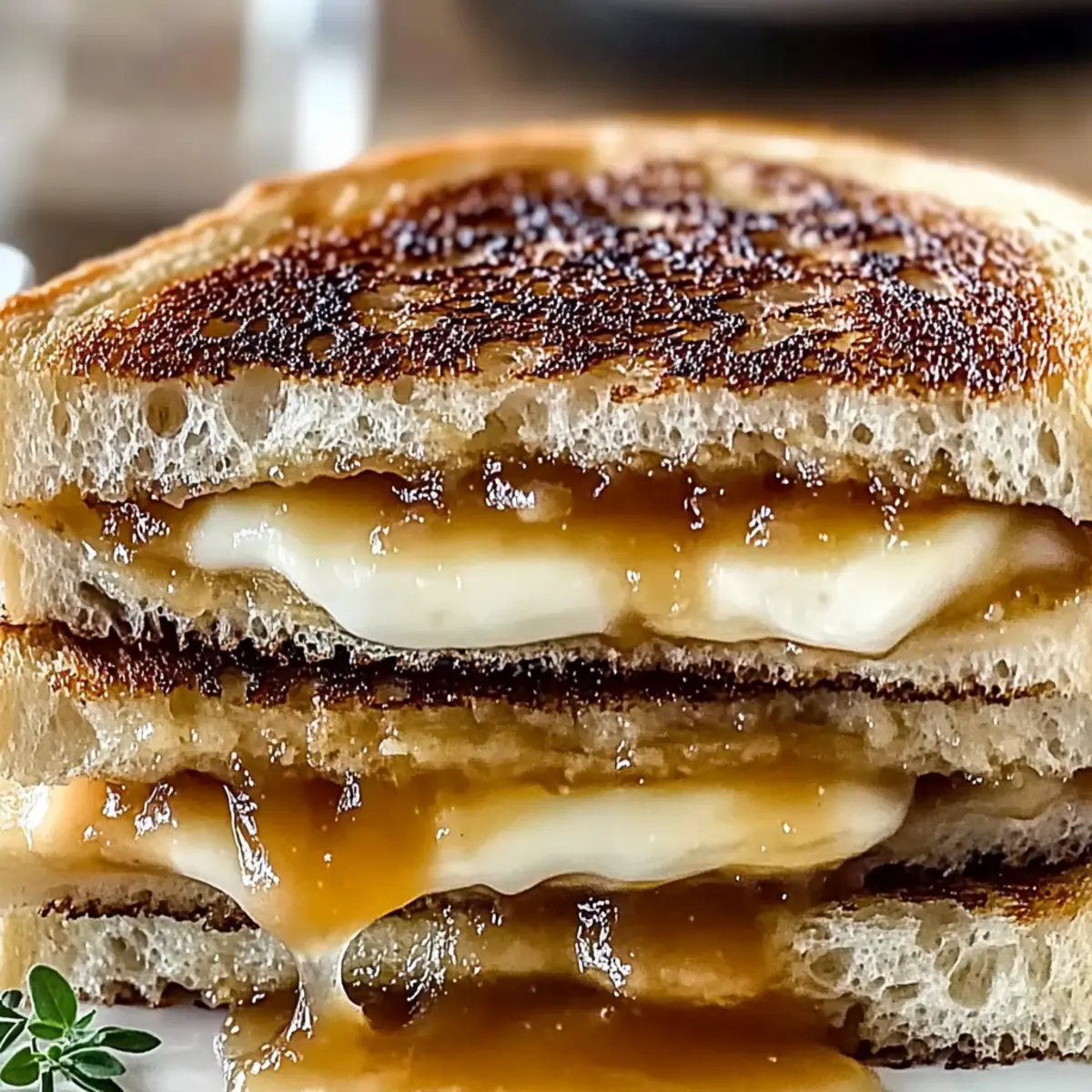 Apple Butter Brie Grilled Cheese: Comfort Food Elevated
