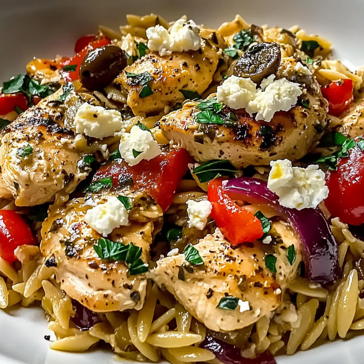 Delicious Greek Chicken Casserole for Cozy Family Dinners