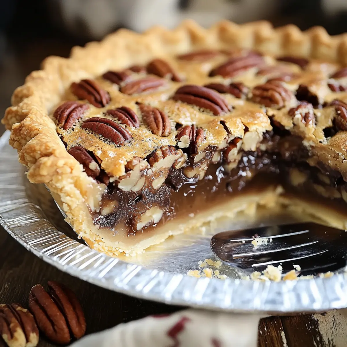 Kentucky Pecan Pie: A Comforting Chocolate Delight