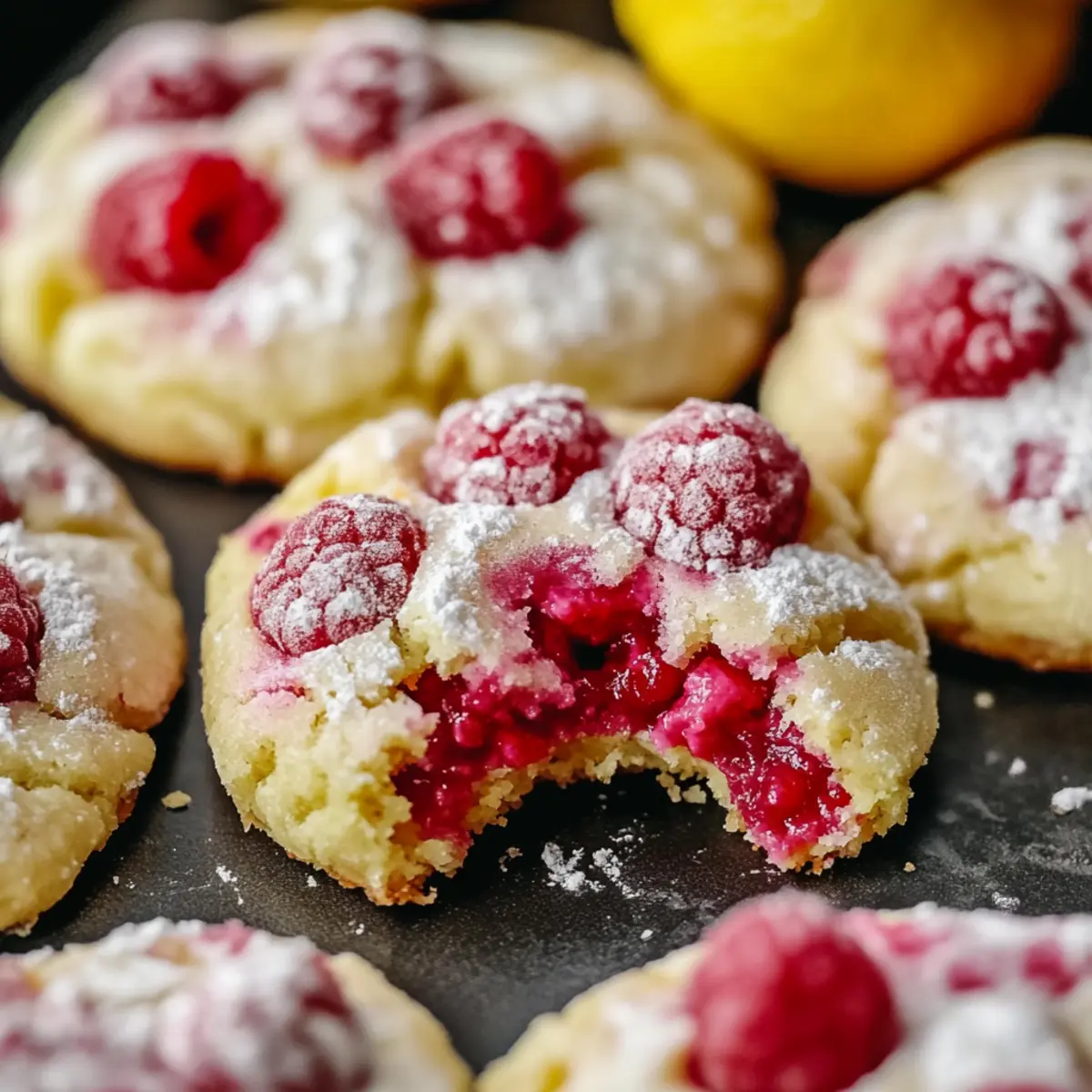 Lemon Raspberry Cookies: Sweet Citrus Bliss in Every Bite