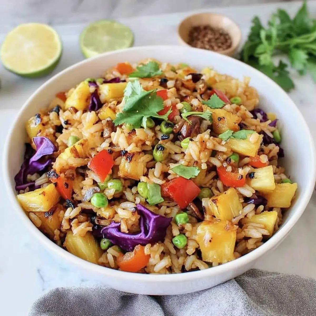 Delicious Vegan Pineapple Fried Rice for a Tropical Twist