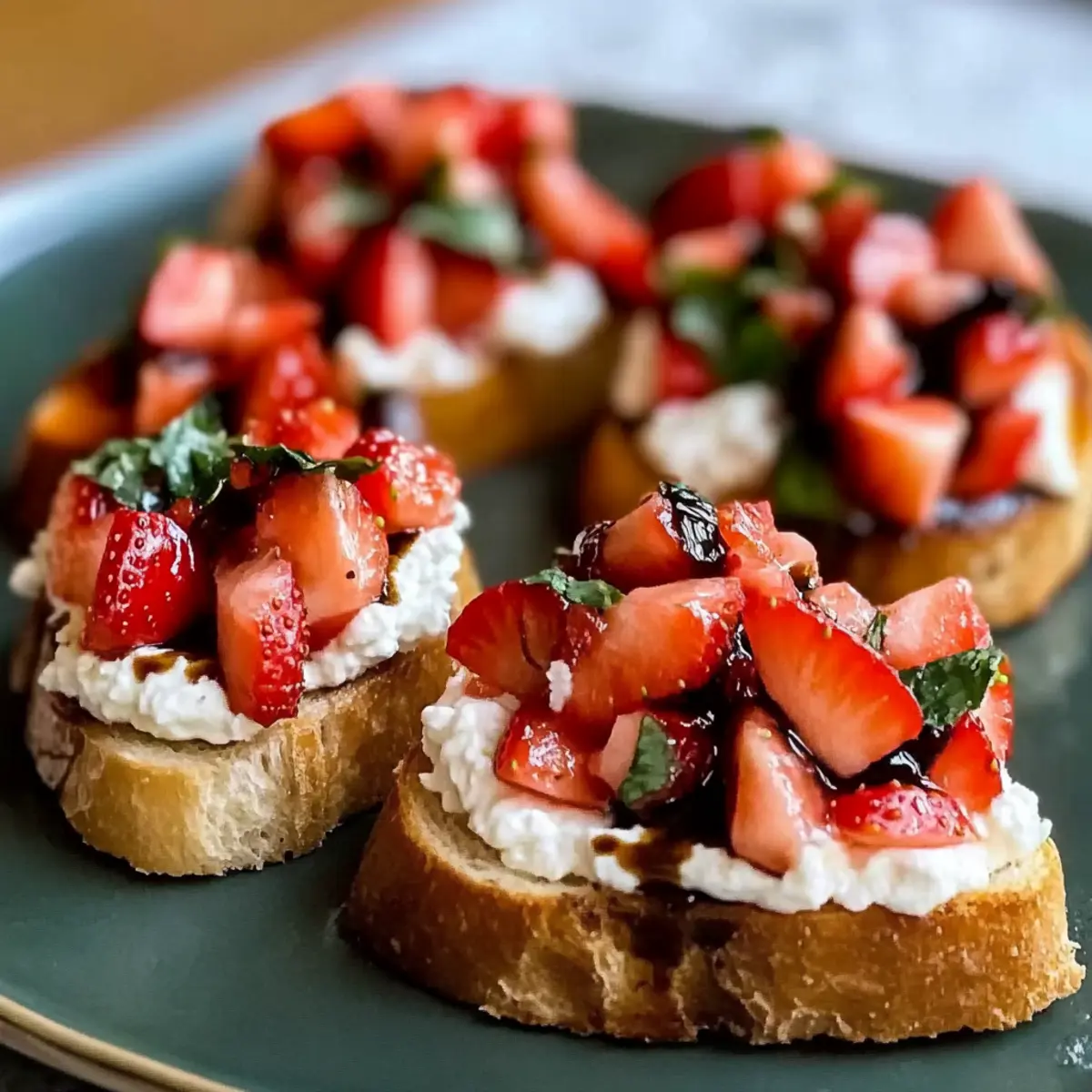 Strawberry Ricotta Bruschetta: A Sweet, Savory Treat You’ll Love