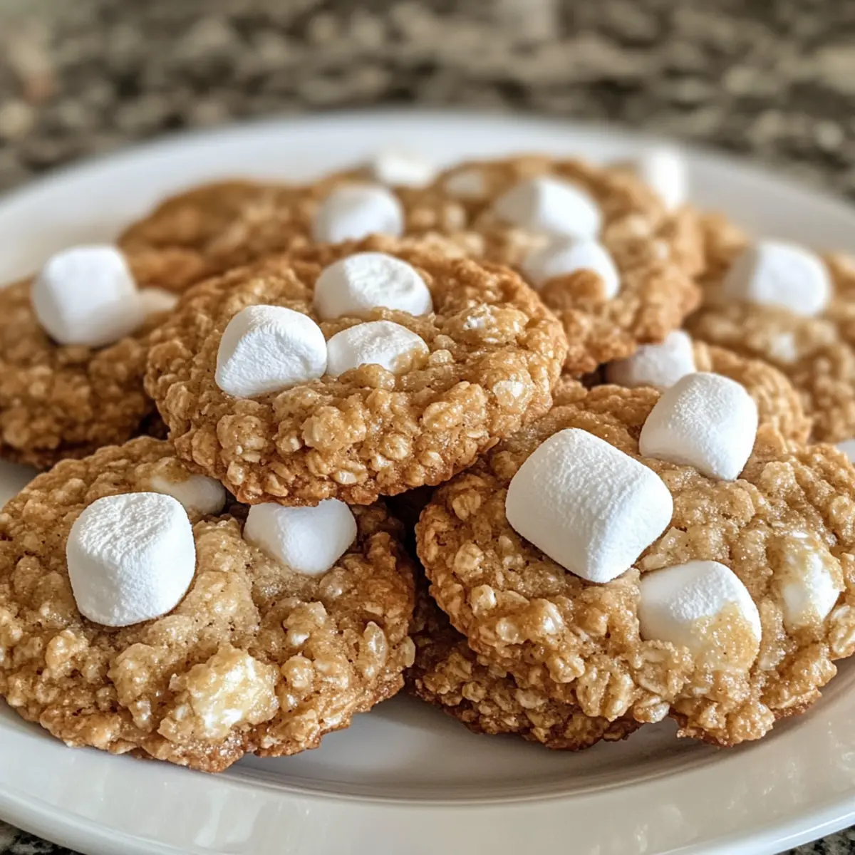 Decadent Marshmallow Crispy Cookies You’ll Love to Bake