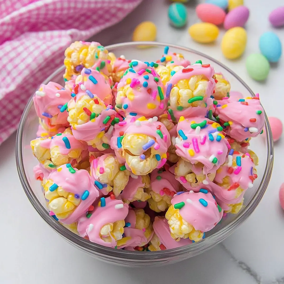 Deliciously Sweet Easter Puff Corn Perfect for Celebrations